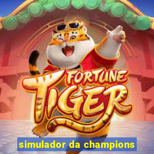 simulador da champions